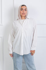 Ruffle-Back Shirt