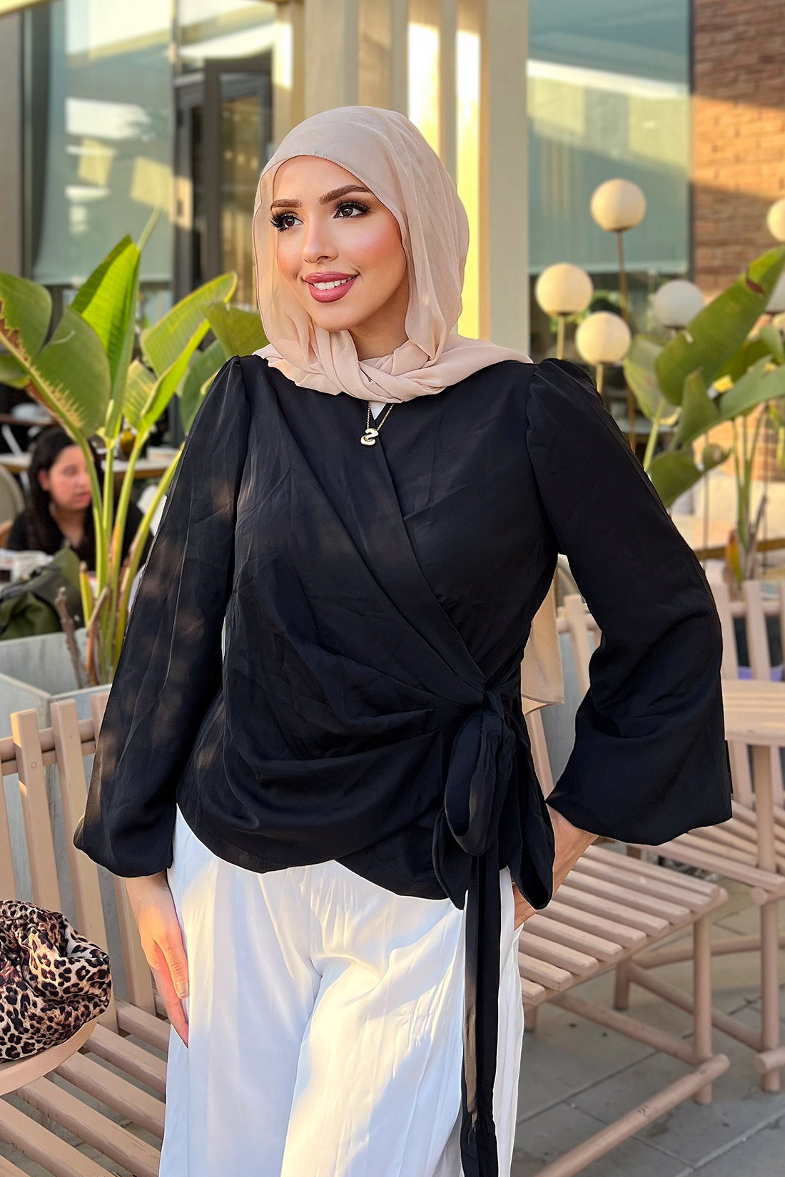 Elegance Tie Blouse