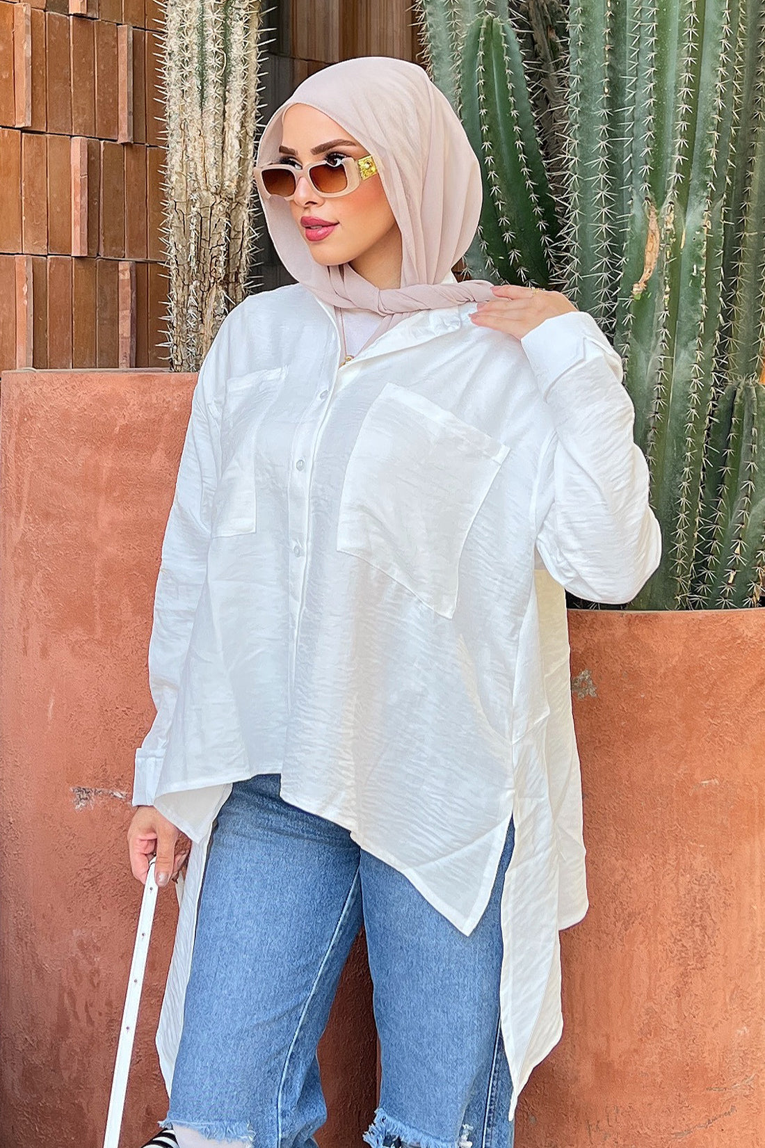 Oversied Linen Shirt