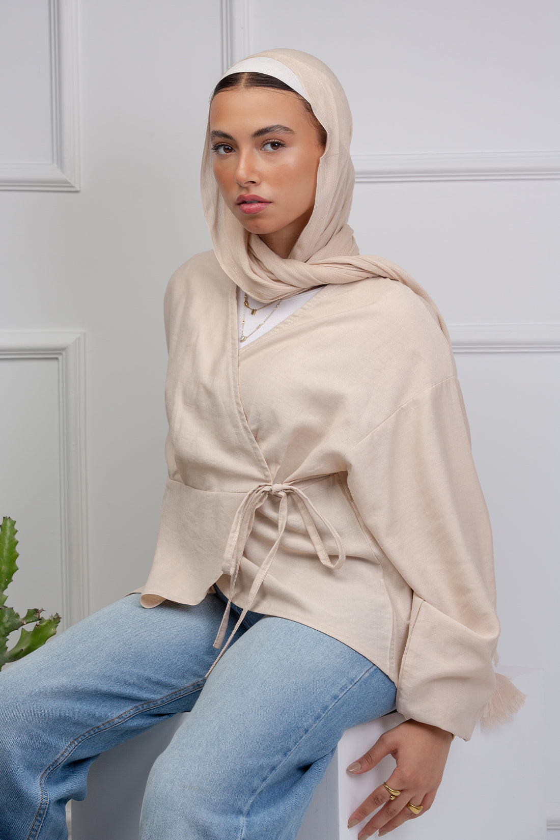 Easy Twist Blouse