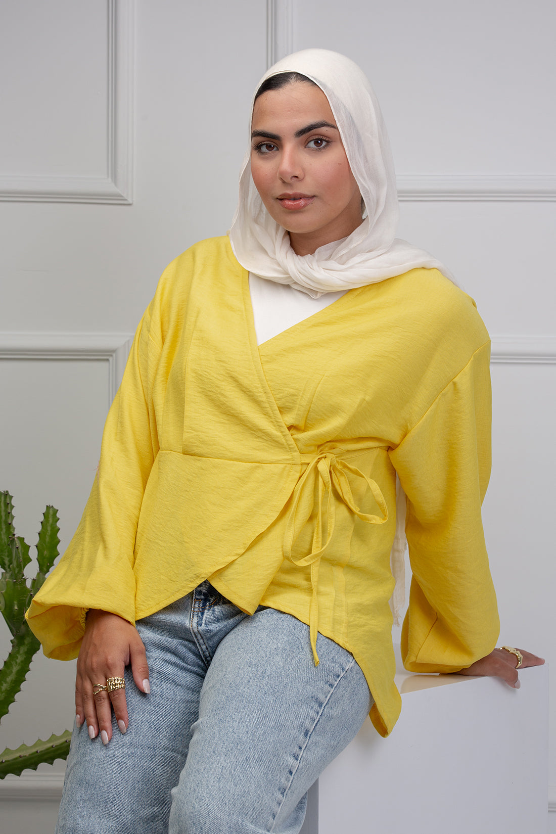 Easy Twist Blouse