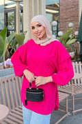 Everyday Blouse - Fuchsia