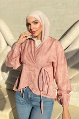 Ease Wrap Blouse