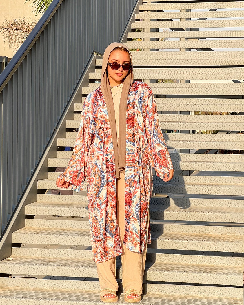 Fantasy Satin Kimono