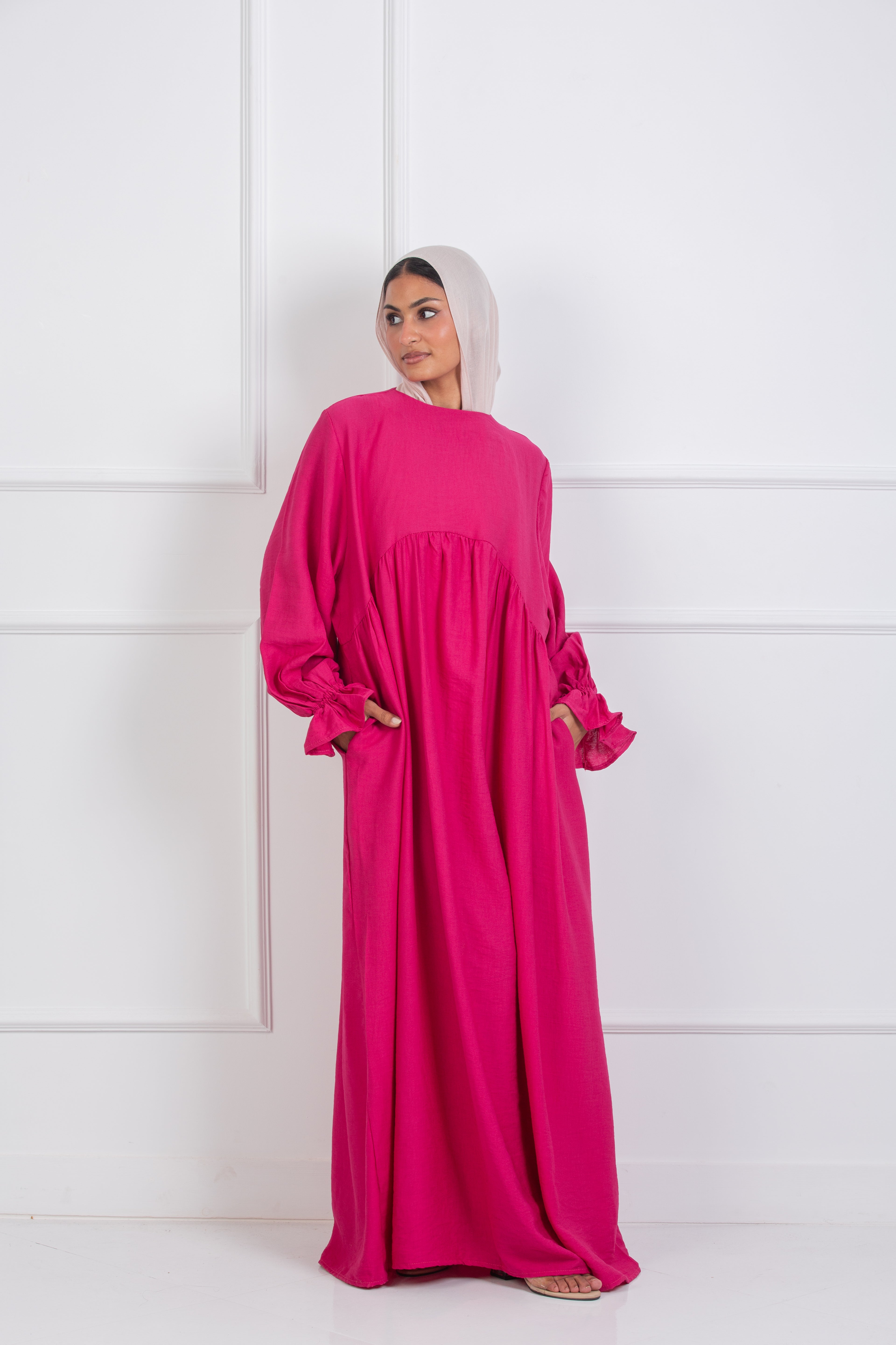 Twinkle Dress - Fuchsia