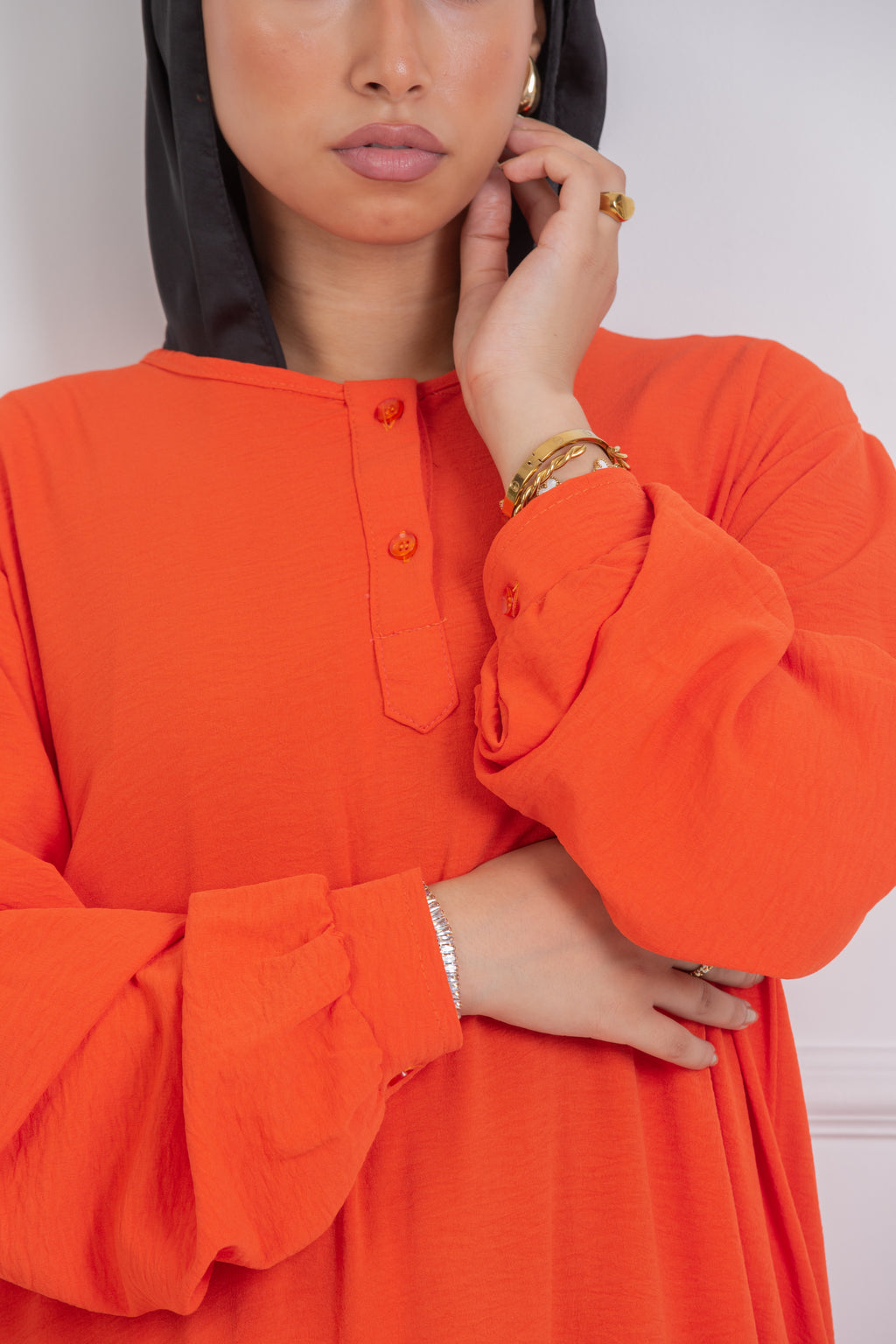 Softy Dress - Orange