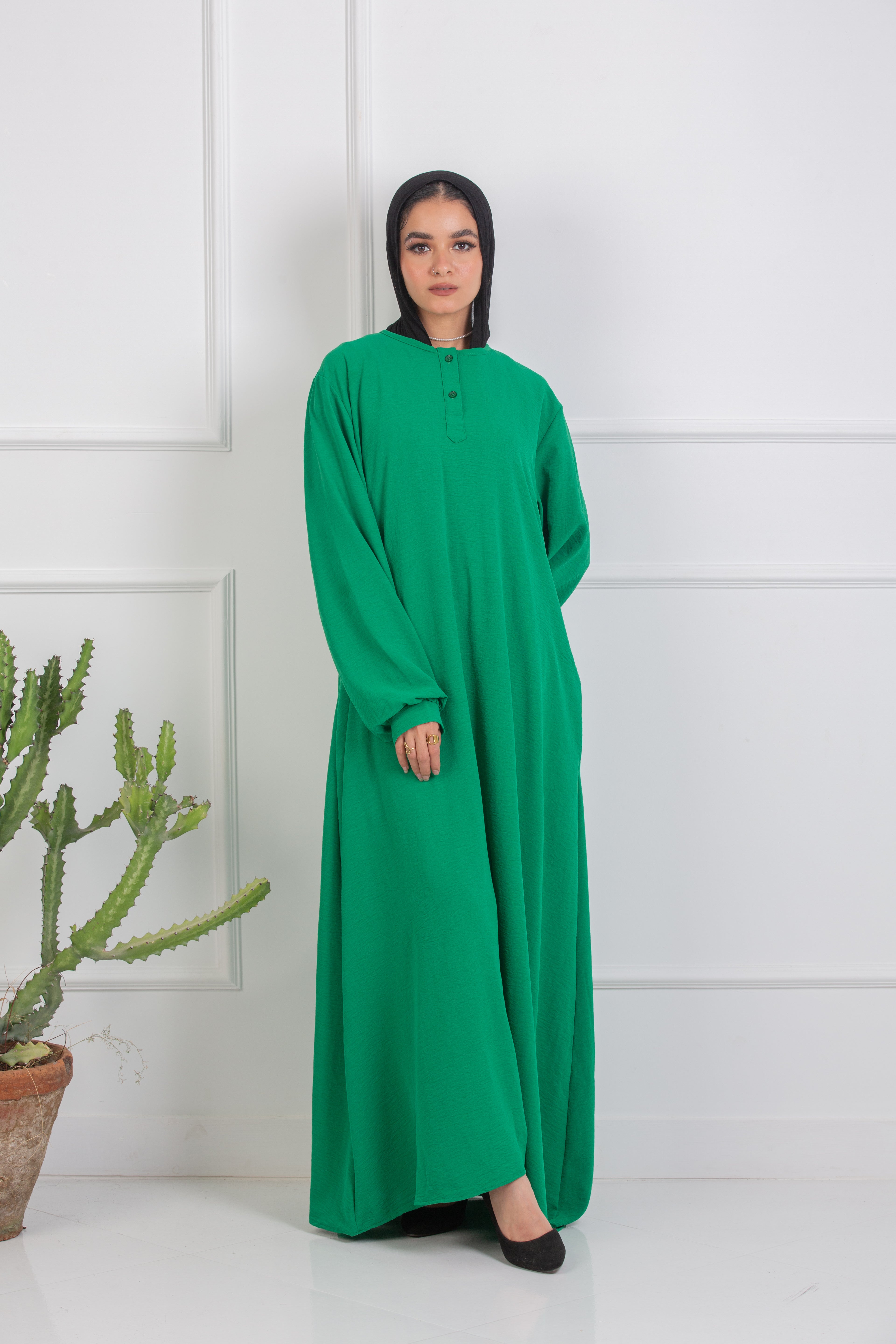 Softy Dress - Green
