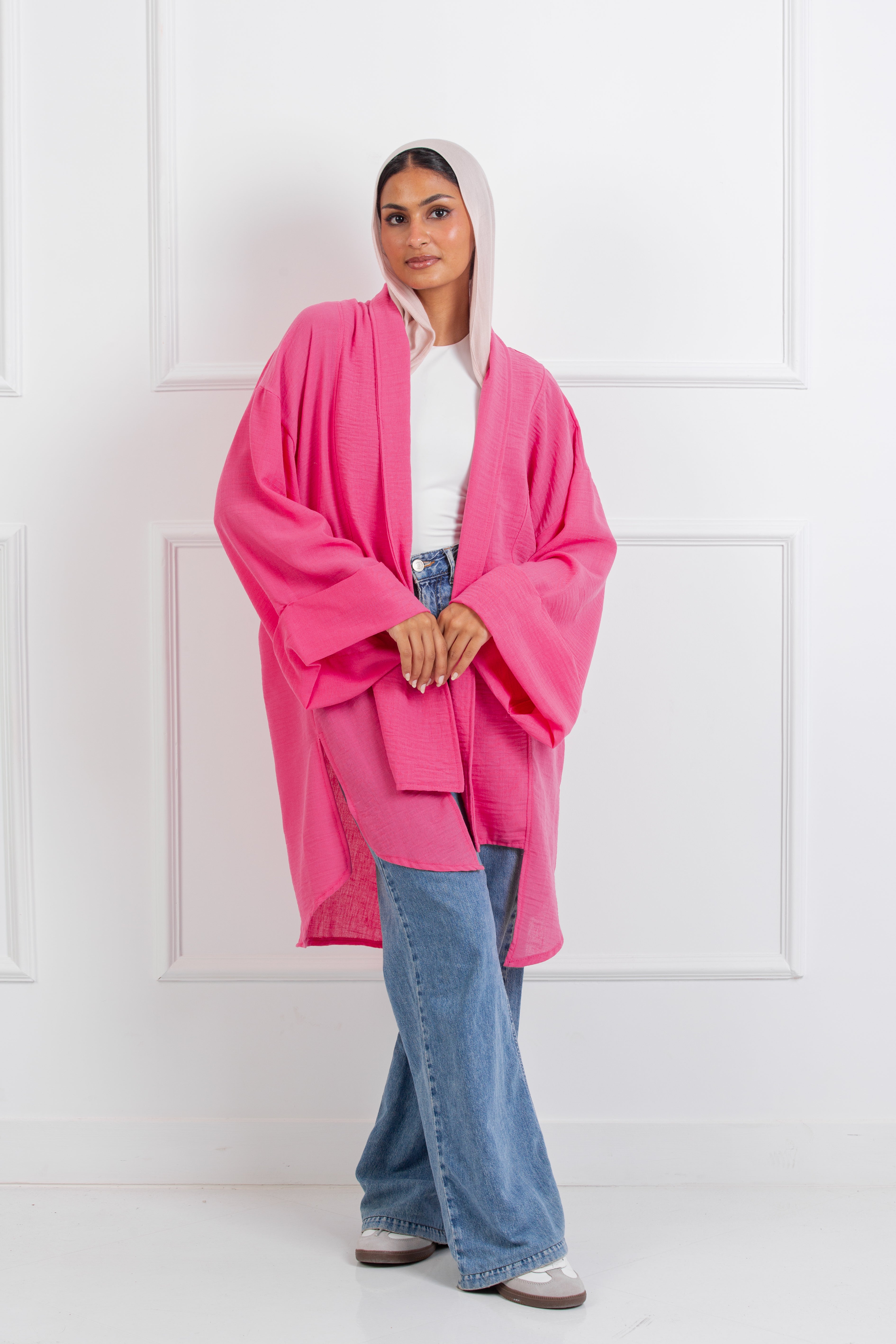 Easyfit Kimono - Hot Pink