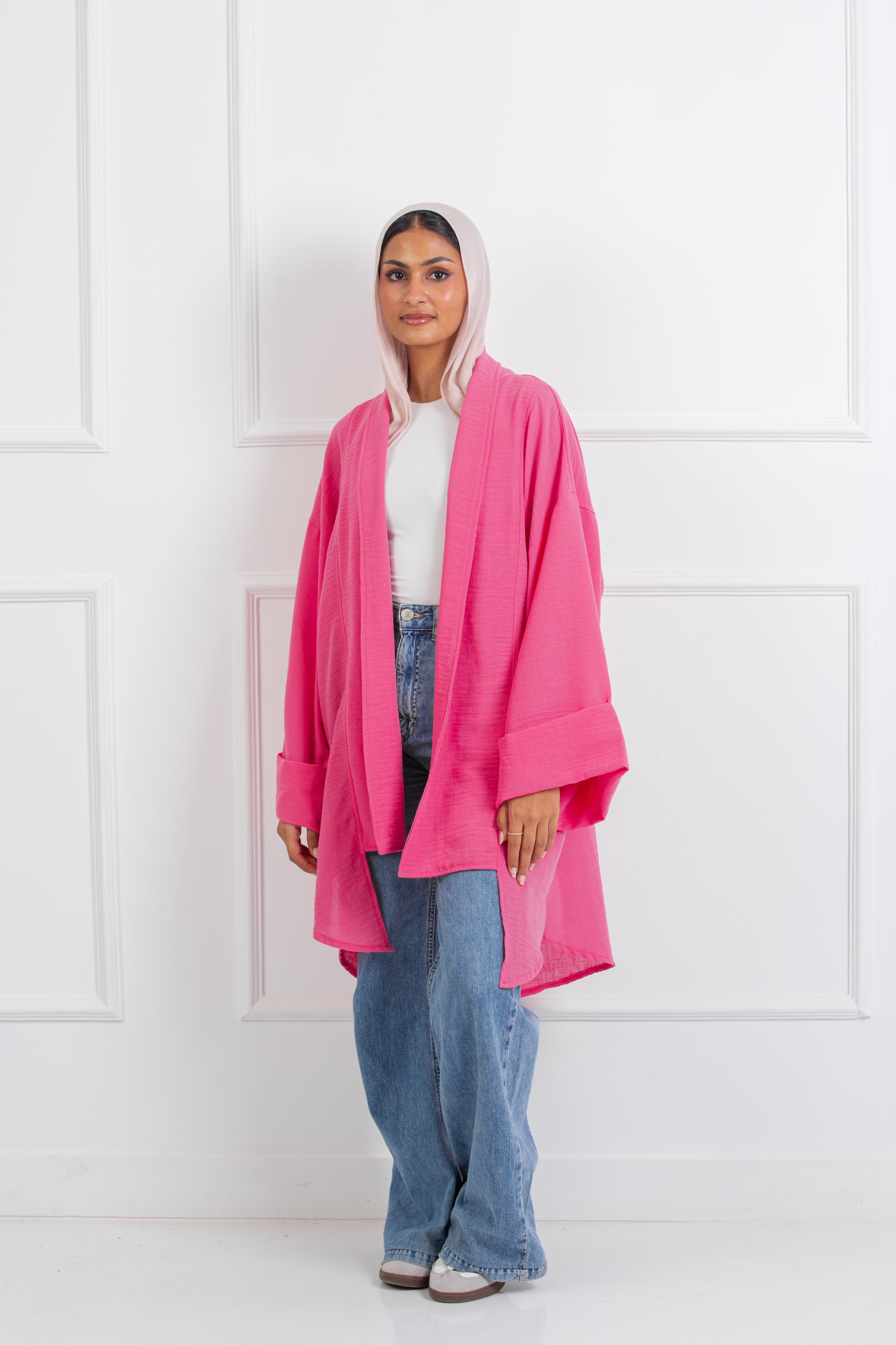 Easyfit Kimono - Hot Pink