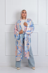 Breezy Satin Kimono