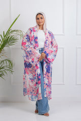 Jazzy Satin Kimono