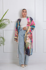 Hula Satin Kimono