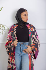Hawaii Satin Kimono