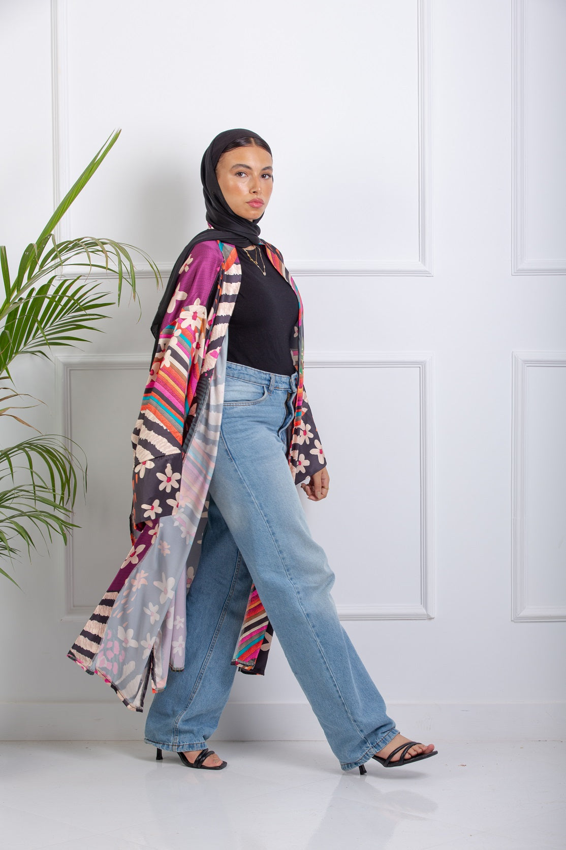 Hawaii Satin Kimono