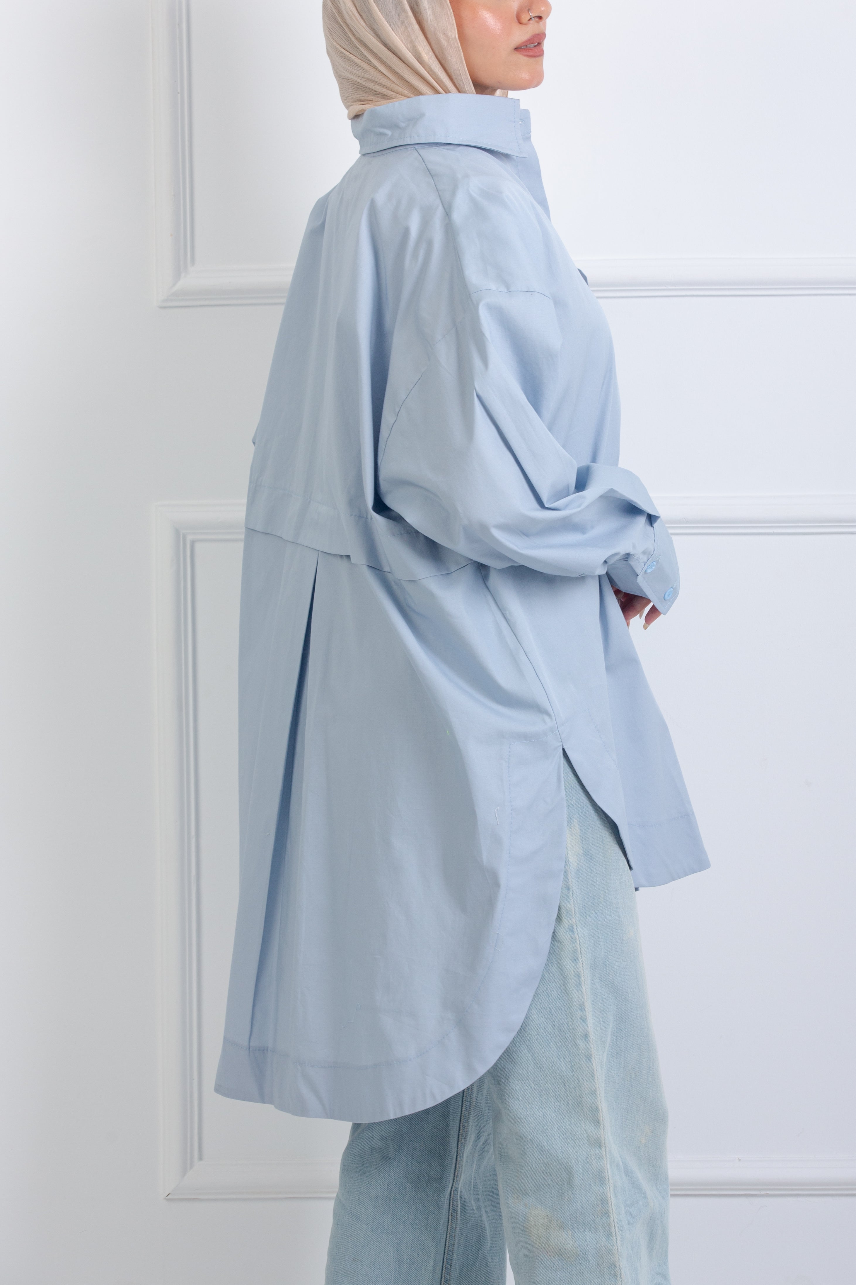 Flexi Shirt - Powder Blue