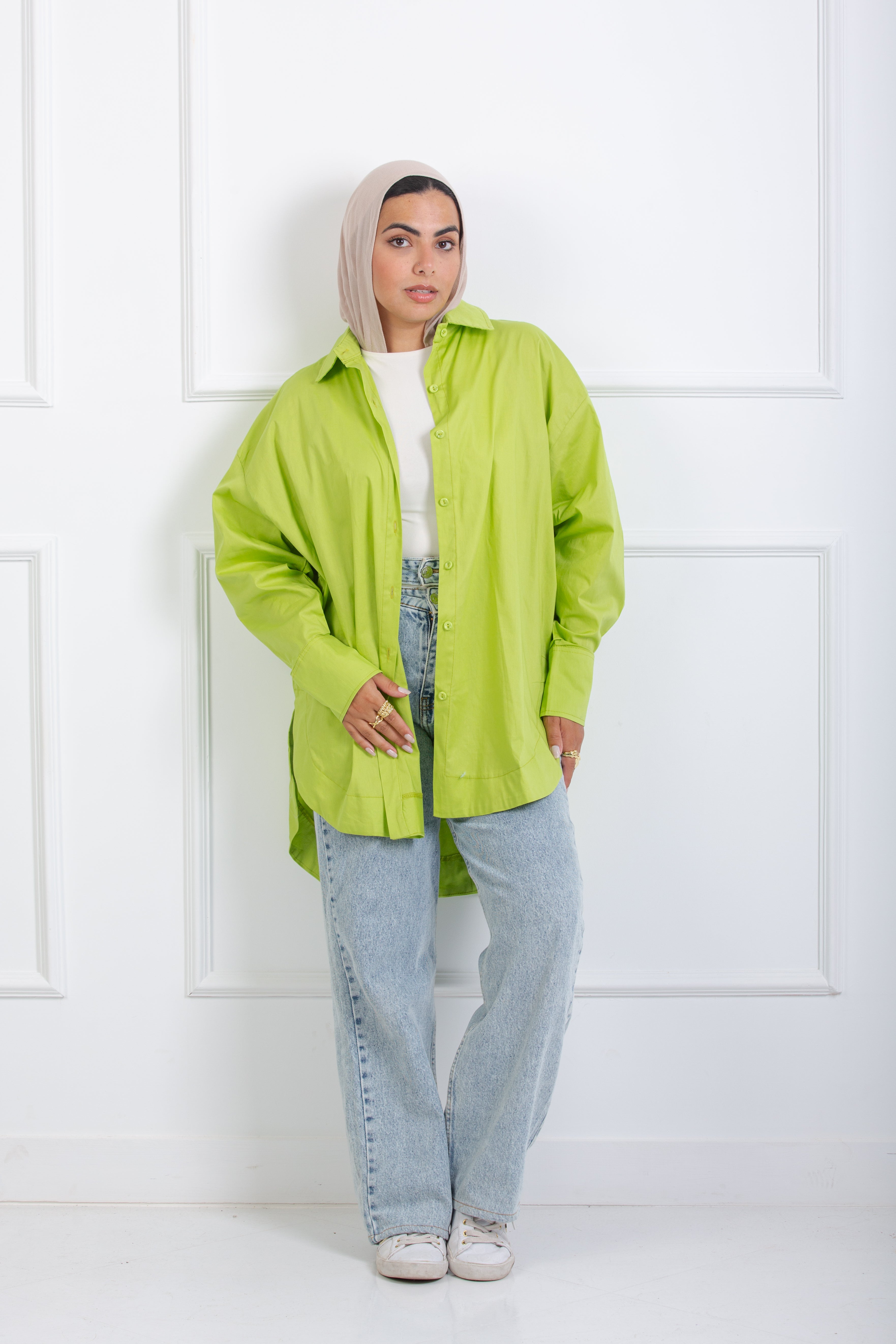 Flexi Shirt - Lime Green