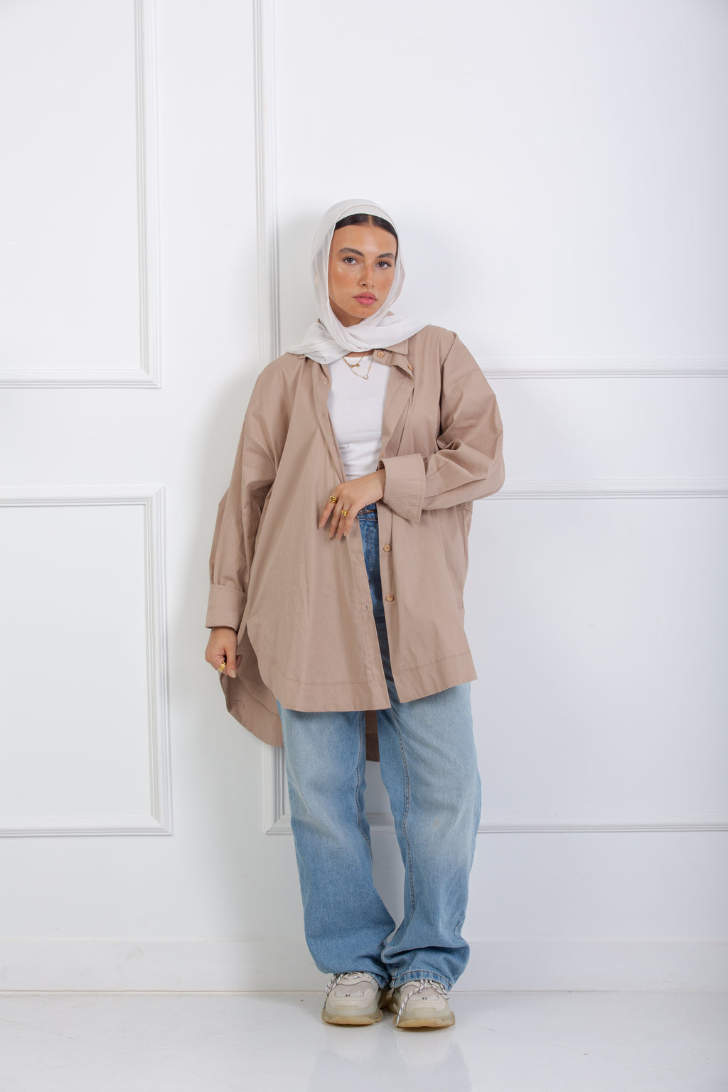 Flexi Shirt - Beige