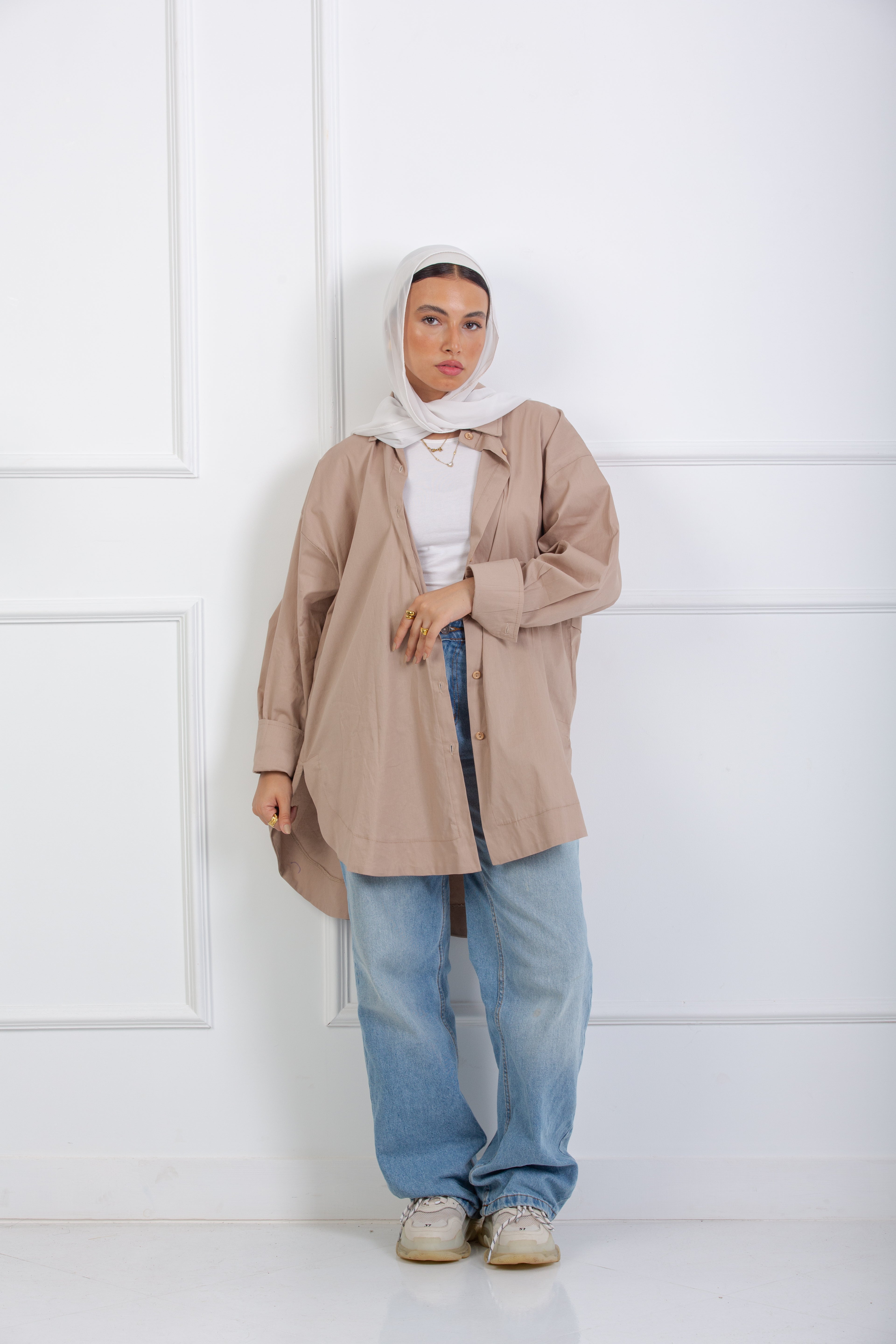 Flexi Shirt - Beige