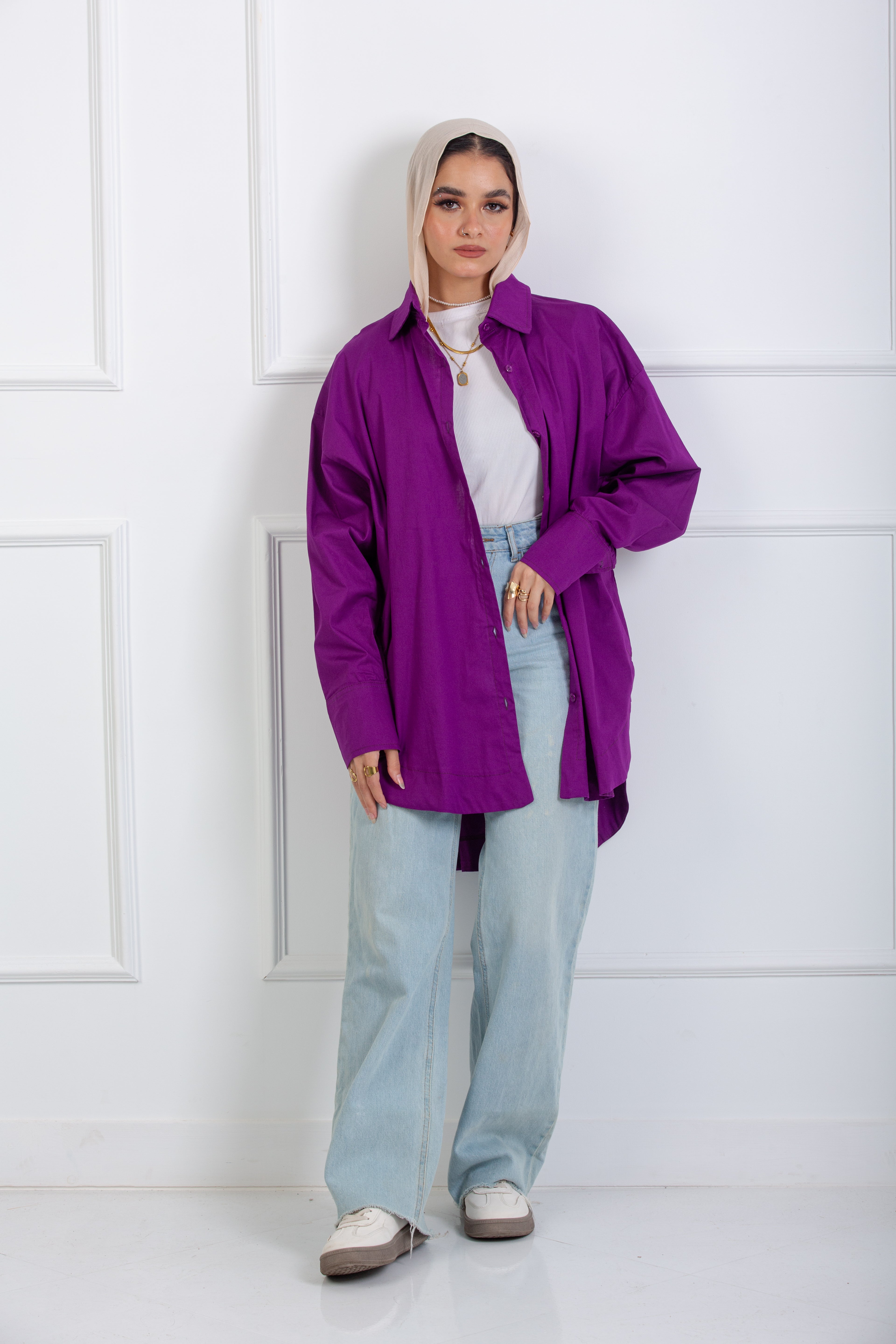 Flexi Shirt - Magenta Purple