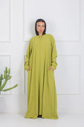 Softy Dress - Lime Green